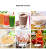 USB RECHARGEABLE MINI PORTABLE SMOOTHIE BLENDER FRUIT VEGETABLE ELECTRIC JUICER BLENDER 380ML