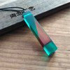 Solid Wood Personalized Pendant Necklace