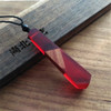 Solid Wood Personalized Pendant Necklace