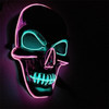 Halloween Mask Neon Masks LED Scary Skull Masque
