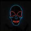 Halloween Mask Neon Masks LED Scary Skull Masque