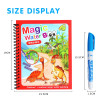 Reusable Coloring Book Magic Water Drawing Book Sensory Early Education Toys For Kids Birthday Gift