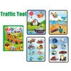 Reusable Coloring Book Magic Water Drawing Book Sensory Early Education Toys For Kids Birthday Gift