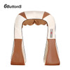 U Shape Electrical Shiatsu Body Shoulder Neck Massager Back Infrared 4D Kneading Massage Car Home Best Gift HealthCare