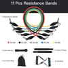 11pcs Resistance Band Set 11pcs Resistance Band Set