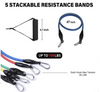 11pcs Resistance Band Set 11pcs Resistance Band Set