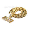 Iced Gold / Silver Buddha Pendant w/ 5mm Franco Chain / ELITE Pendant w/ 4mm Rope Chain Set Iced Gold / Silver Buddha Pendant w/ 5mm Franco Chain / ELITE Pendant w/ 4mm Rope Chain Set