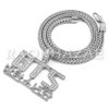 K-pop BTS Bangtan Boys Army Korean Lettered Pendant w/4mm 18" Franco Chain S K-pop BTS Bangtan Boys Army Korean Lettered Pendant w/4mm 18" Franco Chain S