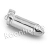 Lab diamond Micro Pave Bullet Pendant w/ Miami Cuban Chain BR087