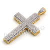 Lab diamond Micro Pave Shizzle Jesus Piece Pendant w/ Miami Cuban Chain BR060