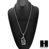 316L STAINLESS STEEL SAINT DEATH SANTA MUERTE SILVER PENDANT W 24" BOX CHAIN NECKLACE 2 316L STAINLESS STEEL SAINT DEATH SANTA MUERTE SILVER PENDANT W 24" BOX CHAIN NECKLACE 2