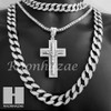 Hip Hop Cross Pendant 16" Choker 18" Tennis 30" Miami Cuban Chain 16S Hip Hop Cross Pendant 16" Choker 18" Tennis 30" Miami Cuban Chain 16S