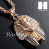 New 14k Gold PT King-tut Pendant 15mm Miami Cuban 30" Necklace SET 201G New 14k Gold PT King-tut Pendant 15mm Miami Cuban 30" Necklace SET 201G
