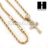 ANKH CROSS ROPE CHAIN DIAMOND CUT 30" CUBAN LINK CHAIN NECKLACE SS07G ANKH CROSS ROPE CHAIN DIAMOND CUT 30" CUBAN LINK CHAIN NECKLACE SS07G