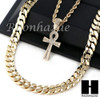 ANKH CROSS ROPE CHAIN DIAMOND CUT 30" CUBAN LINK CHAIN NECKLACE SS07G ANKH CROSS ROPE CHAIN DIAMOND CUT 30" CUBAN LINK CHAIN NECKLACE SS07G