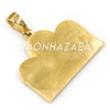 Hip Hop Iced Stainless Steel Gold/Silver Last Supper Pendant W Cuban Chain