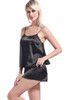 Black Lingerie Sleepwear Camisole Set/Free Shipping