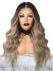 Foxwigs Lace Front Wigs Body Wave Center Part Long Hair Wig/Free Shipping