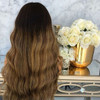 Sexy Natural Curly Lace Front Synthetic Wig Fashion Women Gradient Long Wigs/Free Shipping