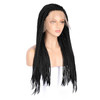 Micro Braided Lace Front Wigs Black Women Long Synthetic Hair Wig Heat Resistant/Free Shipping