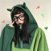 Cute Devil Horn Pastel Hoodie Kawaii Pullover #JU2705 Cute Devil Horn Pastel Hoodie Kawaii Pullover #JU2705
