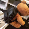 Plush Teddy Bear Leather Backpack Kawaii Bag #JU3065