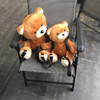 Plush Teddy Bear Leather Backpack Kawaii Bag #JU3065