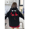 Devil Horn Hoodie Harajuku Long Sleeve Top #JU2214 Devil Horn Hoodie Harajuku Long Sleeve Top #JU2214