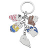 Super Kawaii Neko Atsume Cat Keychain Accessories [4 Styles] #JU1953
