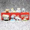 Kawaii Neko Atsume Kyuujitsu Cat Figure Models 8pc/set #JU1952