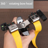 Flat Band Rotating Bow Head Hunting Slingshot