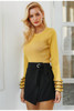 Front Bow Tie Skirt Shorts