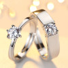 CZ Stone Wedding Engagement Ring