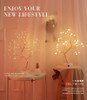 GARLAND FAIRY LIGHT TREE SPARKLY TREE LED NIGHT LIGHT Christmas Holiday LAMP