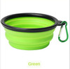 1PC Foldable Silicone Bowl for Pet Candy-Colored Outdoor Travel Portable Nursing Pitcher Pet Dog Bowl