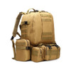 50L-70L Tactical Waterproof Camping Hiking Backpack With Molle Attachments
