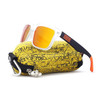 KDEAM Polarized Sunglasses Men Reflective Coating Square Sun Glasses Women Brand Designer UV400 KD901 Dropshipping