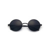 Retro Vintage Black Silver Gothic Steampunk Round Metal Sunglasses for Men Women Mirrored Circle Sun Glasses Male Oculos