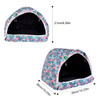 New Printing hook Convertible Cotton bed House hamster cage for Animals squirrel guinea pig Chinchilla home accessories 2017