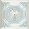 3D Mural Carved Ceiling Wallpaper