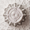 3D Mural Carved Ceiling Wallpaper