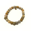 8mm Gemstone Bracelet - Mexican Agate