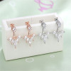 S925 Flower Carved Lux Earrings