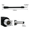 Repair Tools Black 132-295mm Flexible Shaft Bits Extention Screwdriver Bit Holder Connect Link Electronics Drill 1/4" Hex Shank