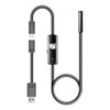 1M 1.5M 5.5mm 7mm Endoscope Camera Flexible IP67 Waterproof Inspection Borescope Camera for Android PC Notebook 6LEDs Adjustable