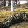 Hunting Ghillie Suit 3D Camo Bionic Leaf Linen Hunting Clothes Camouflage Jungle Woodland Birdwatching Poncho Hunting Clothing