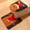 Christmas  Decoration for Closestool,Make your home more Christmasy and warmer
