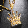 King Iced Out Pendant Chain