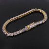 Iced Out Cubic Zirconia Rope Chain
