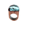 Handmade Wood resin ring